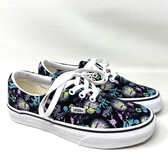 💖MEGA SALE💖VANS Era Paradise Floral Low  Black Women's  Canvas  VN0A54F13VD - Picture 2 of 10